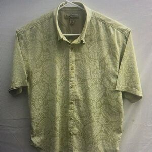 Men's Green Short Sleeve Shirt